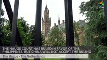 Beijing Rejects Hague Court Ruling over South China Sea