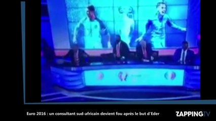 Euro 2016 : Un consultant sud-africain devient fou après le but d'Eder