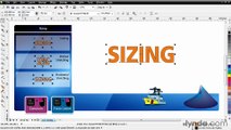 [Corel Draw 6 Essential Training] 05.04. Sizing objects