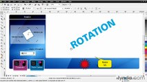 [Corel Draw 6 Essential Training] 05.06. Rotating objects