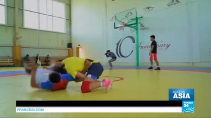 Women in wrestling: meet Mongolia's 'unbreakable flower'