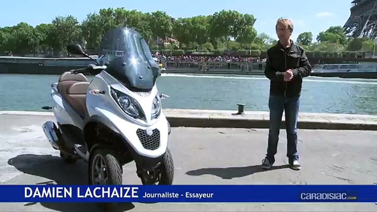 Essai Piaggio MP3 LT 500 ABS/ASR 2014