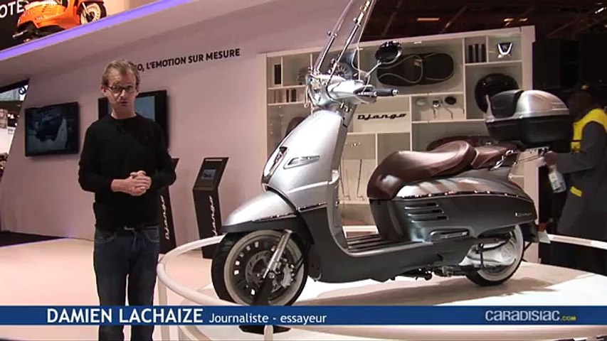 Vidéo en direct du salon de la moto : Peugeot...