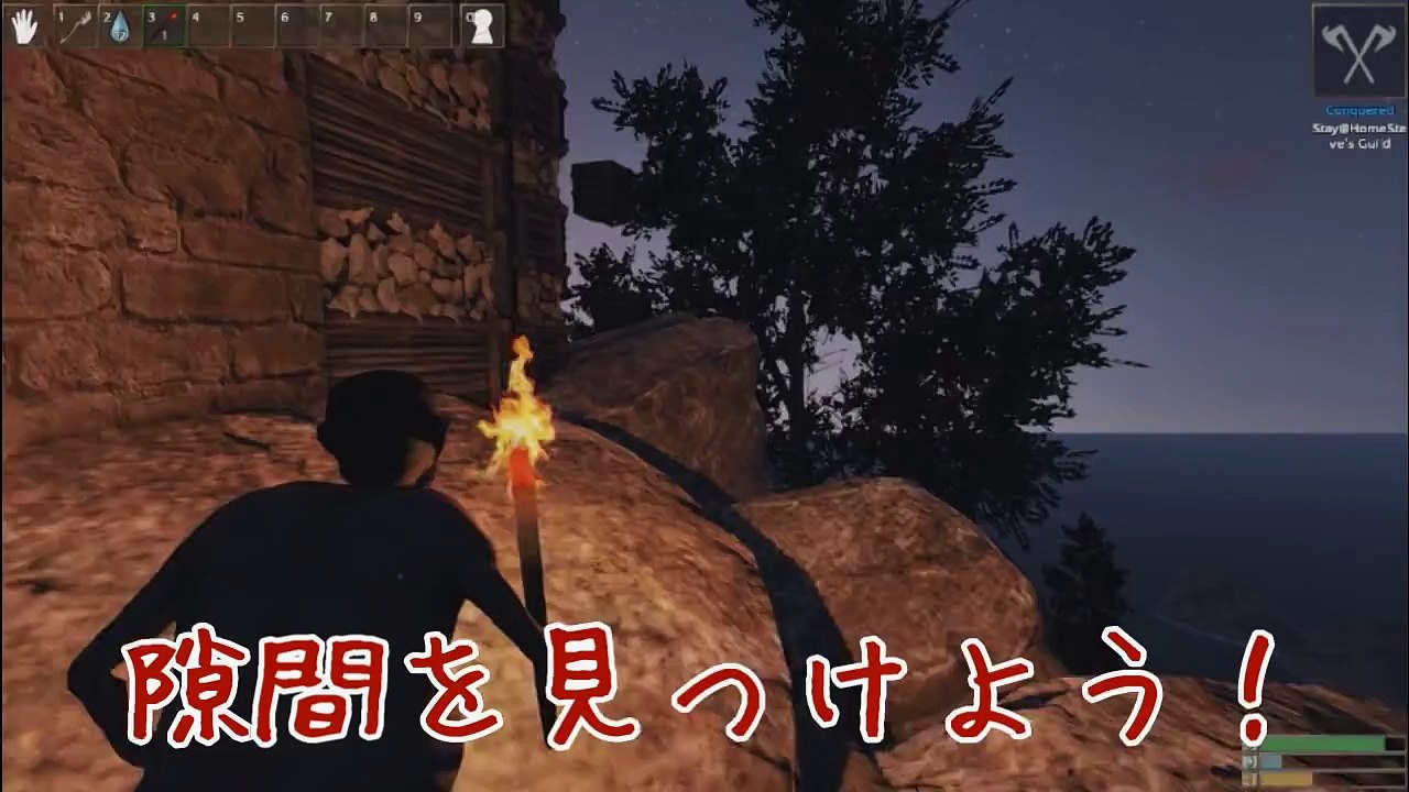 リアルマインクラフトで韓国人と領地の奪いあい！前編