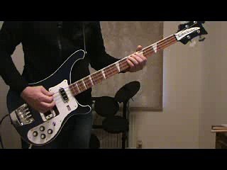 The Jam - Down In the Tube Station at Midnight (Bass cover)