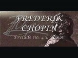 CHOPIN Prelude no 4 in E minor op. 28 - Pianist Michel Mananes (CD)