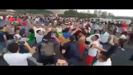 شاهد ماصنعه الجزائريين في نهائي اليورو وفلس