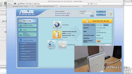 3G setup on Asus RT N13U WiFi router with 3G datacard