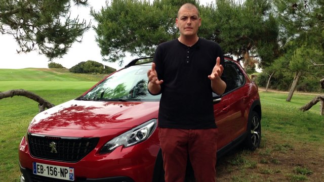 Les premières images de l'essai du Peugeot 2008 restylé