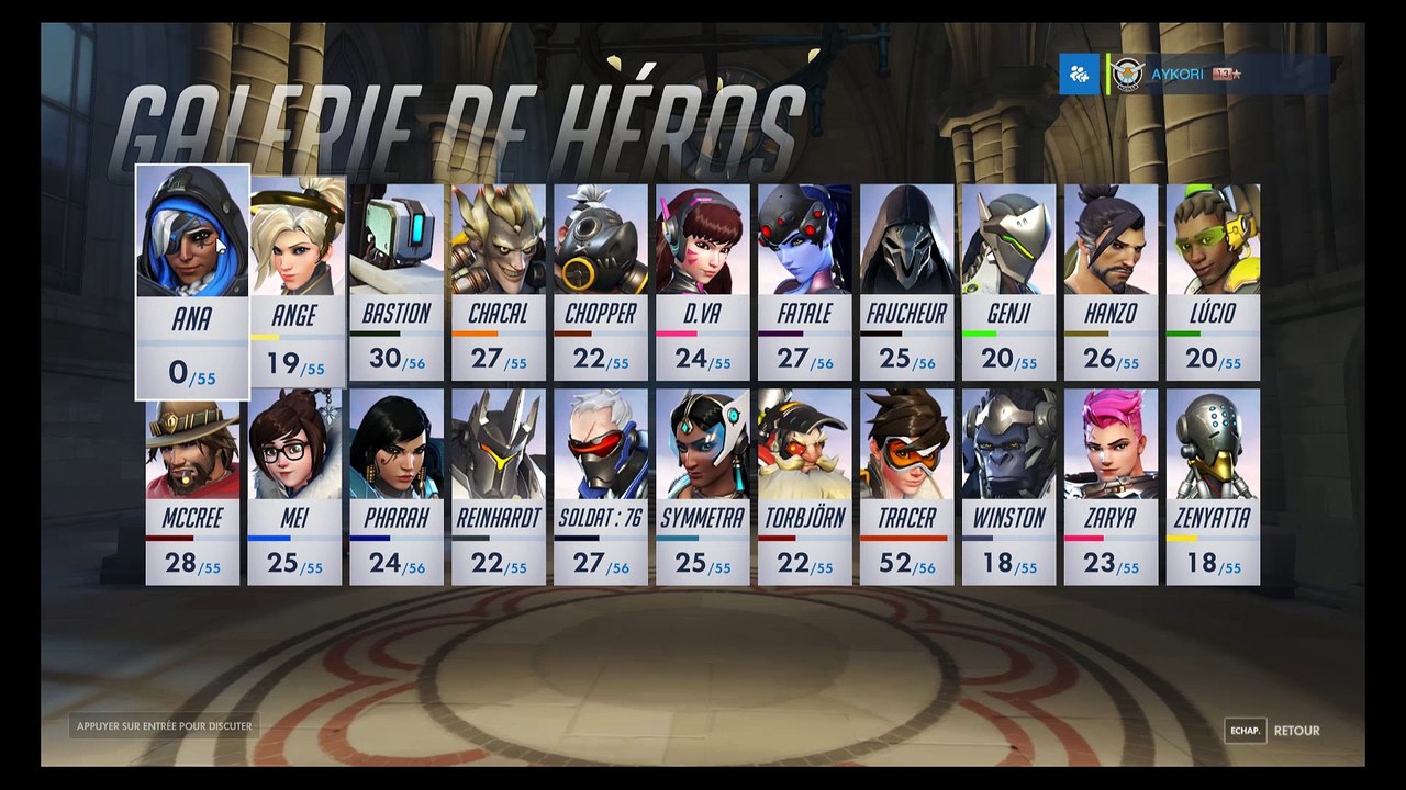 Ana Skins Modèles et Autres - Overwatch