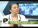 Gaby Arellano criticó las declaraciones de Vielma Mora acerca de la apertura temporal del cierre fronterizo