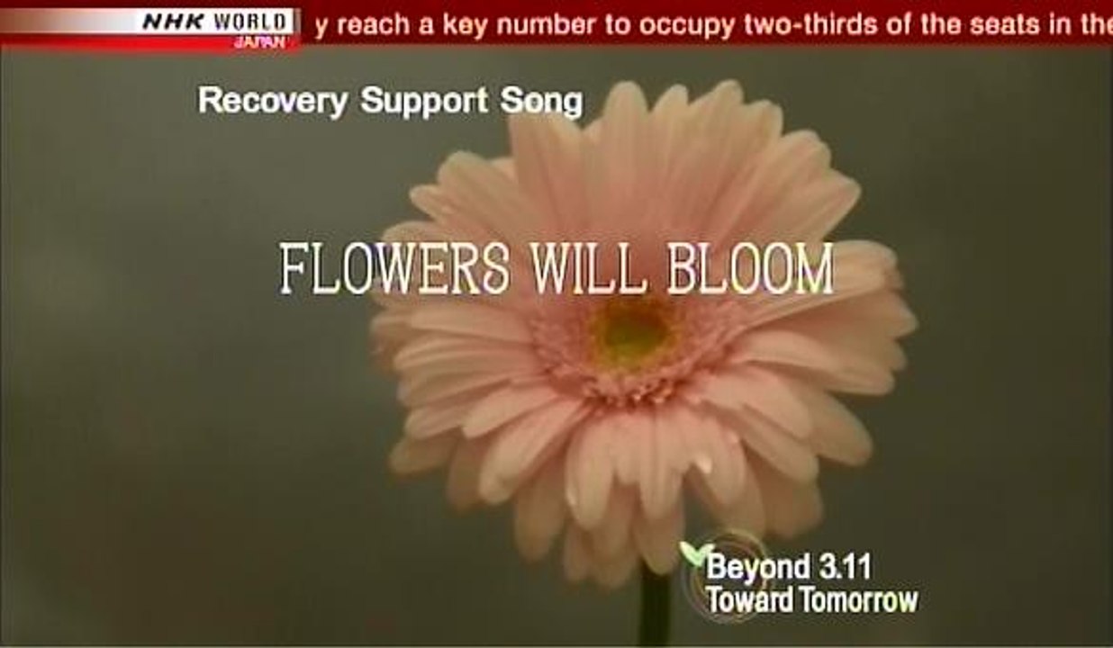 Recovery Support Song Hana Wa Saku (Flowers Will Bloom) Beyond 3.11
