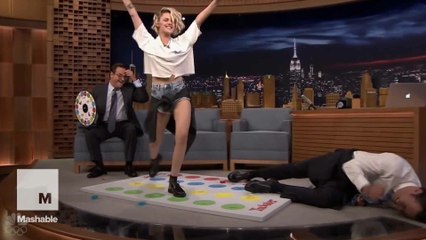 Kristen Stewart throws back Jell-O shots with Fallon like a pro