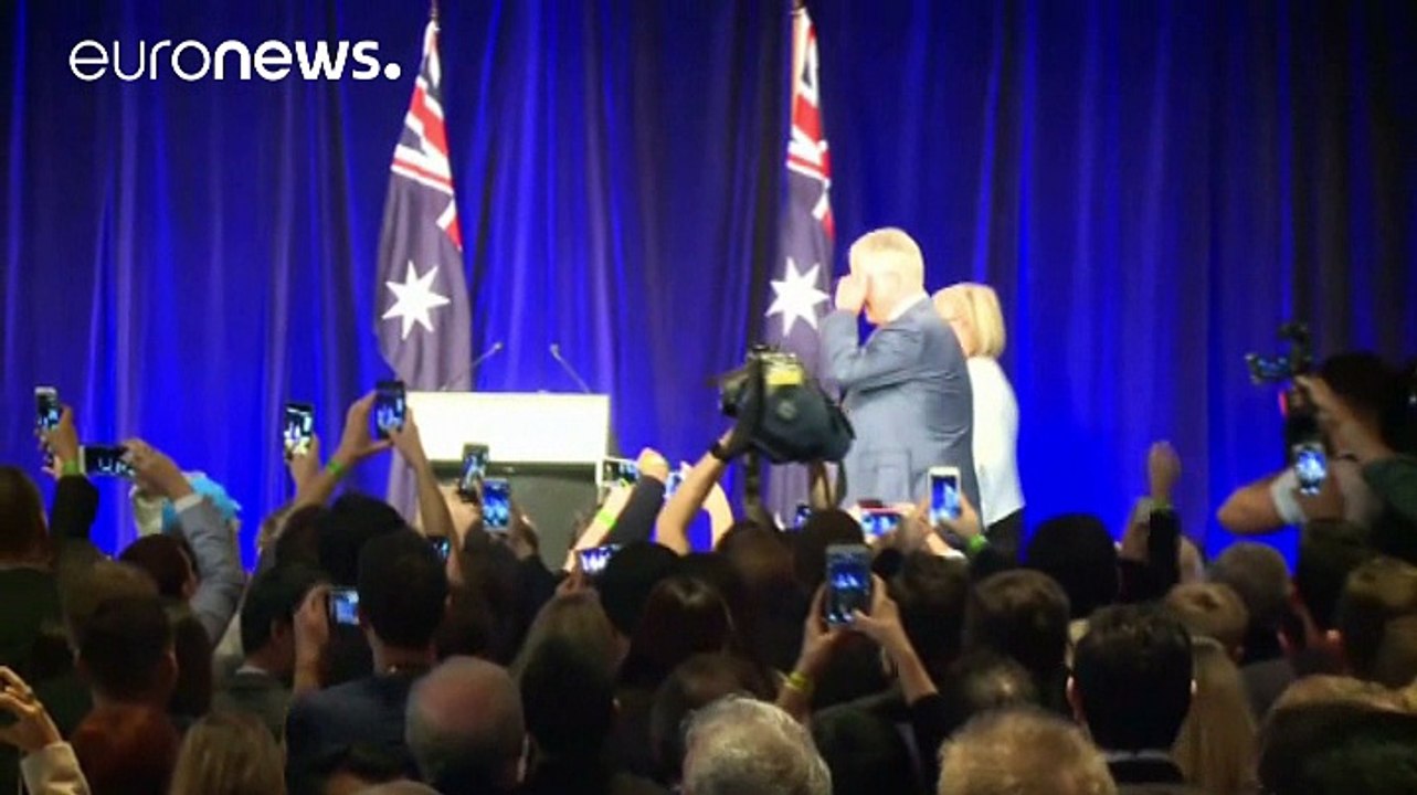 El primer ministro australiano anuncia la victoria de su partido en las eleciones generales