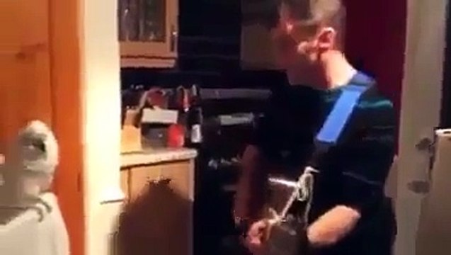 Попугай любит заводную музыку. Готовьтесь посмеяться от души!