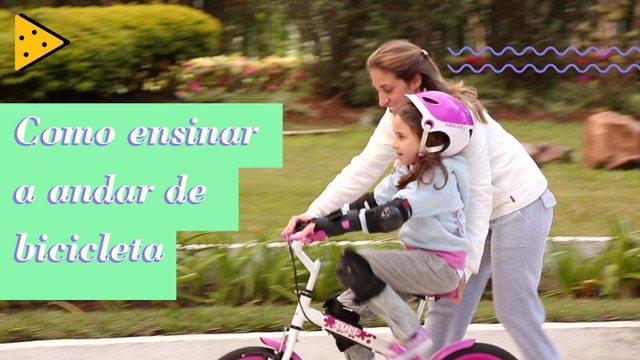COMO ENSINAR OS FILHOS A ANDAR DE BICICLETA SEM RODINHAS