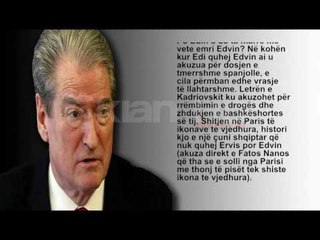 BERISHA E BASHA REAGOJNË PËR RROSHIN