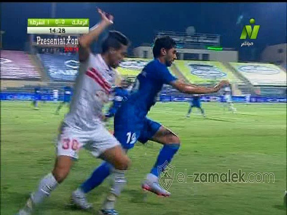 هدف الزمالك الاول | ابراهيم عبدالخالق | الزمالك 1-0 اتحاد الشرطة | كأس مصر | دور الــ 16