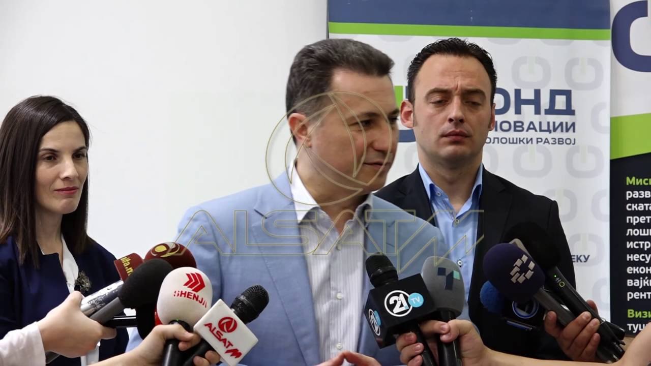 Gruevski pa koment për rikonstruimin e Qeverisë