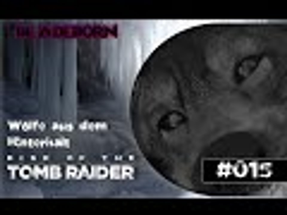 RISE OF THE TOMB RAIDER #015 - Wölfe aus dem Hinterhalt | Let's Play Rise Of The Tomb Raider