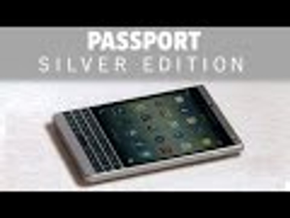 Blackberry Passport Silver Edition: First Look