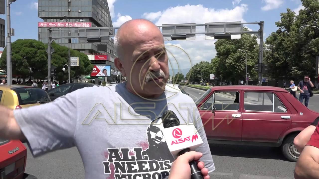 Revolucioni bllokoi udhëkryqet në Shkup