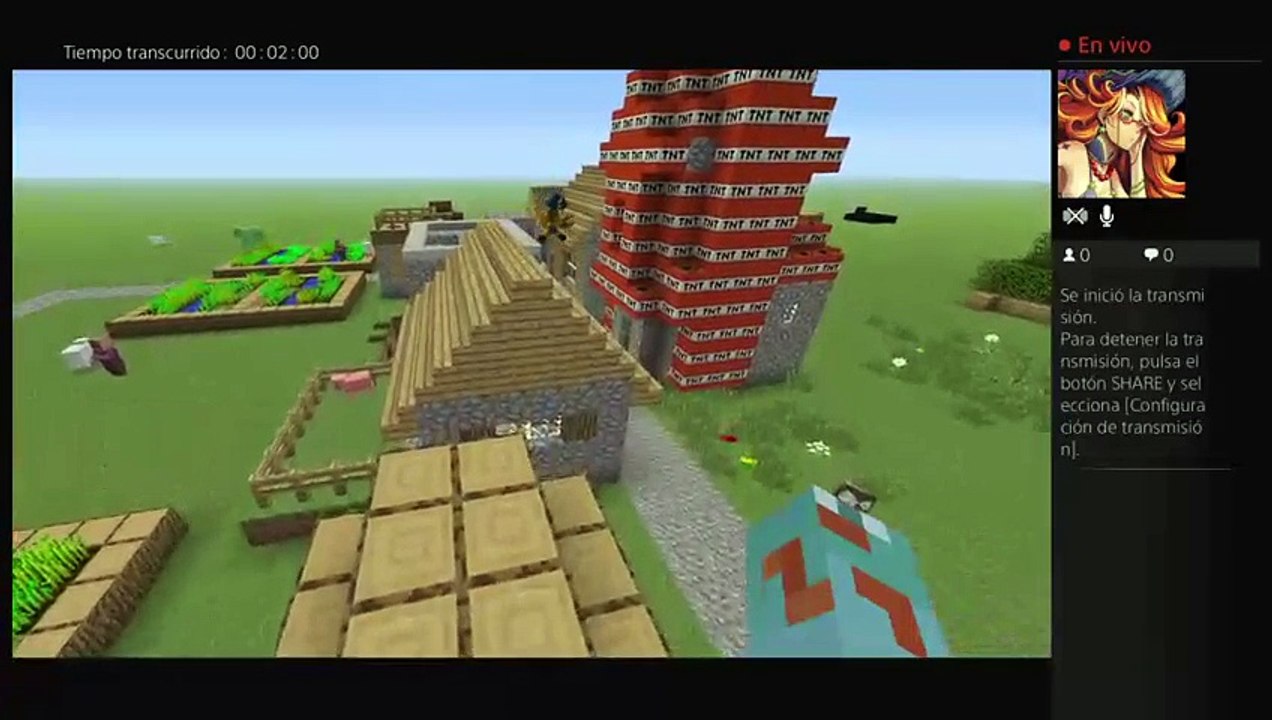 Trolleando en minecraft  online