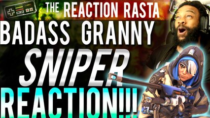 OVERWATCH - NEW HERO "ANA" (Baddass Granny Sniper) REACTION!!!