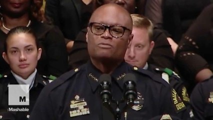 Dallas Police Chief memorializes five officers killed with lyrics by Stevie Wonder