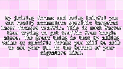 Why Are Forums Great Traffic Sources?