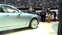 Bentley Mulsanne restylée : plus longue et plus rapide - En direct du salon de Genève