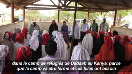 Malala visite le camp de réfugiés de Dadaab au Kenya