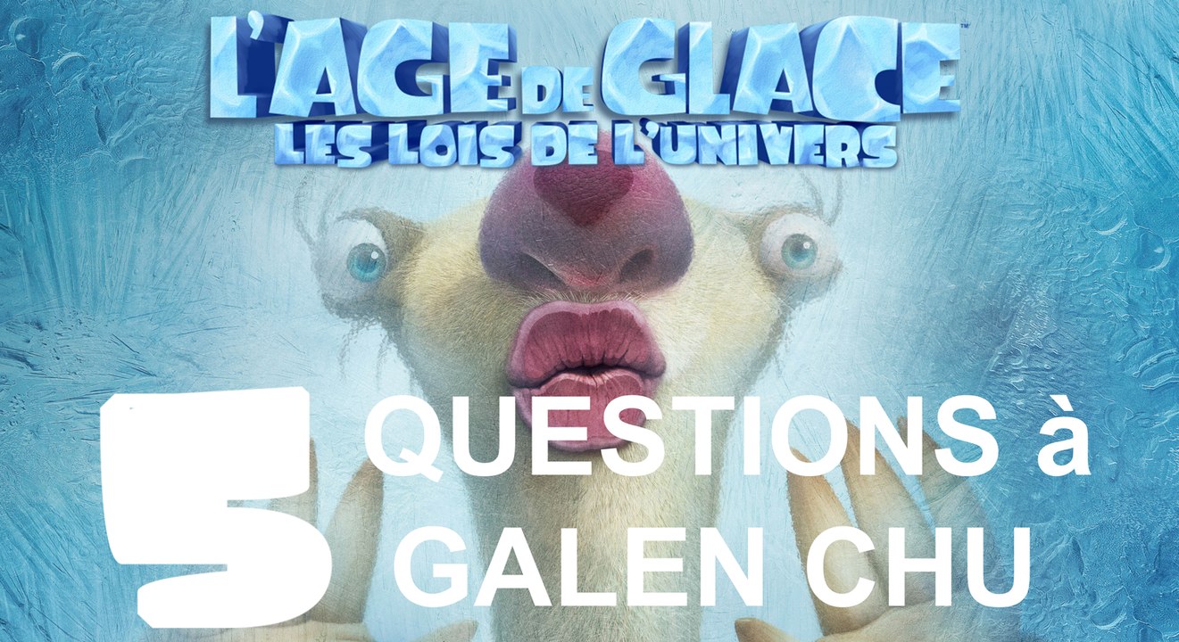 L'âge de Glace - Les lois de l'univers - 5 questions à Galen Chu