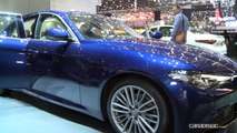 Alfa Romeo Giulia - En direct du salon de Genève 2016