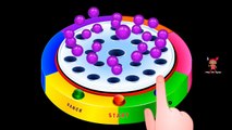 Colors for Children to Learn with Crazy Balls Machine - Colours for Kids to Learn - Learning Videos