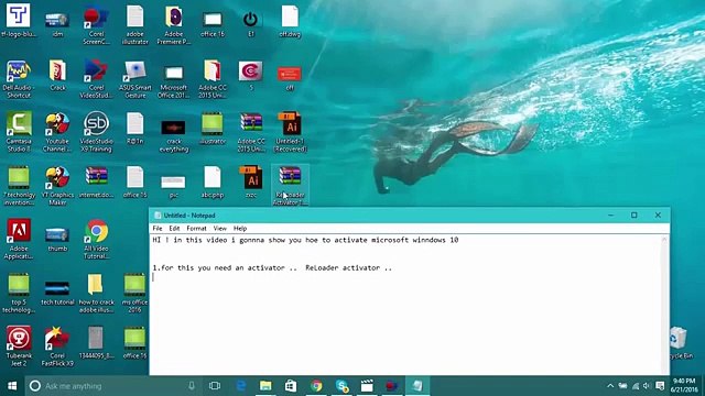 Windows 10 All version Permanent Activator 2017.