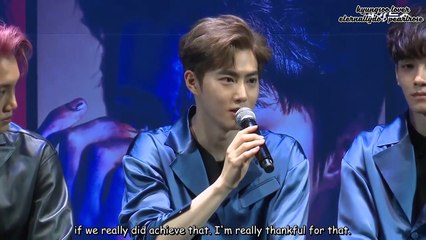 [ENG] EXO The 3rd Full Album 'EX'ACT' Press Conference
