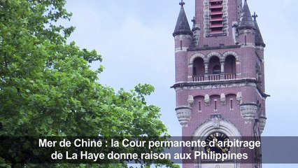 Mer de Chine: Manille "salue" la décision de la CPA