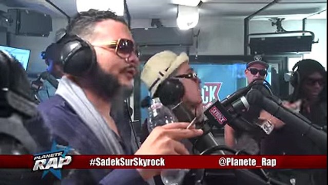 Freestyle de Sadek en live dans Planète Rap [Part. 2]