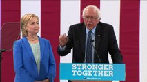 Sanders apoia Hillary nas eleições dos EUA