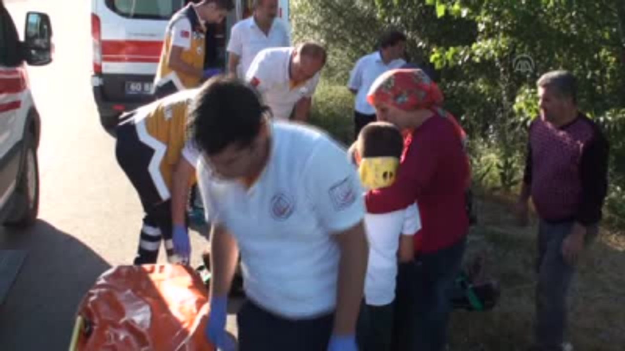 Düğüne Gidenleri Taşıyan Minibüs Devrildi: 11 Yaralı