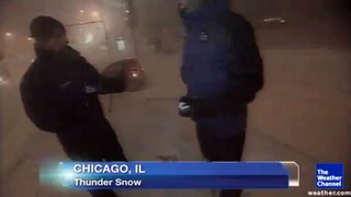 Cantore Thundersnow Montage! - #ItsAmazingOutThere