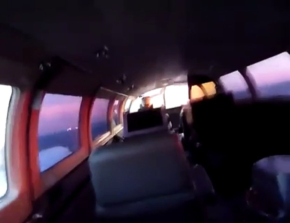 OFFICIAL FOOTAGE, Airplane Crash Landing Video, Ride inside during the crash