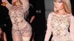 Nicki Minaj Flaunts Her BOOBS & BUTT In Net Bodysuit