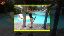 Khloe Kardashian Rocks BOOTY Baring Swimsuit