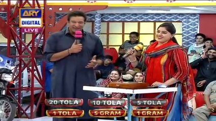How Waseem Akram Help a Woman win 2 Cars in Jeeto Pakistan
