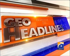 Geo News Headlines - 13 July 2016 - 1100