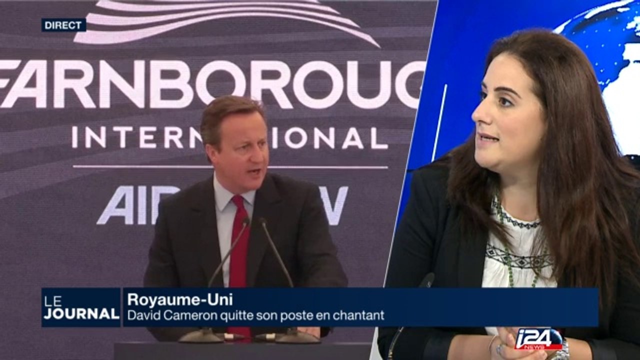Cameron quitte son poste en chantant