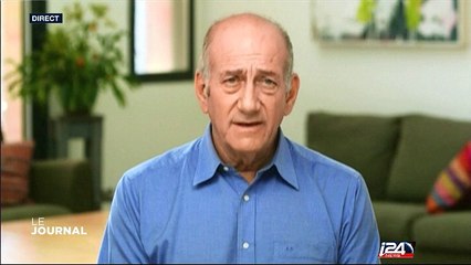 Première permission de sortie de prison pour Ehud Olmert