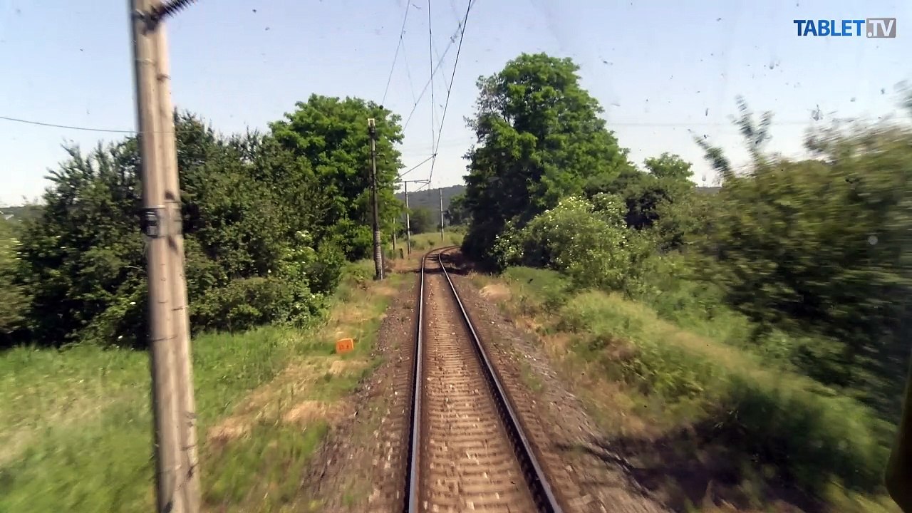 UNIKÁTNY VLAKOVÝ VIDEOPROJEKT: Z Jablonice do Trnavy
